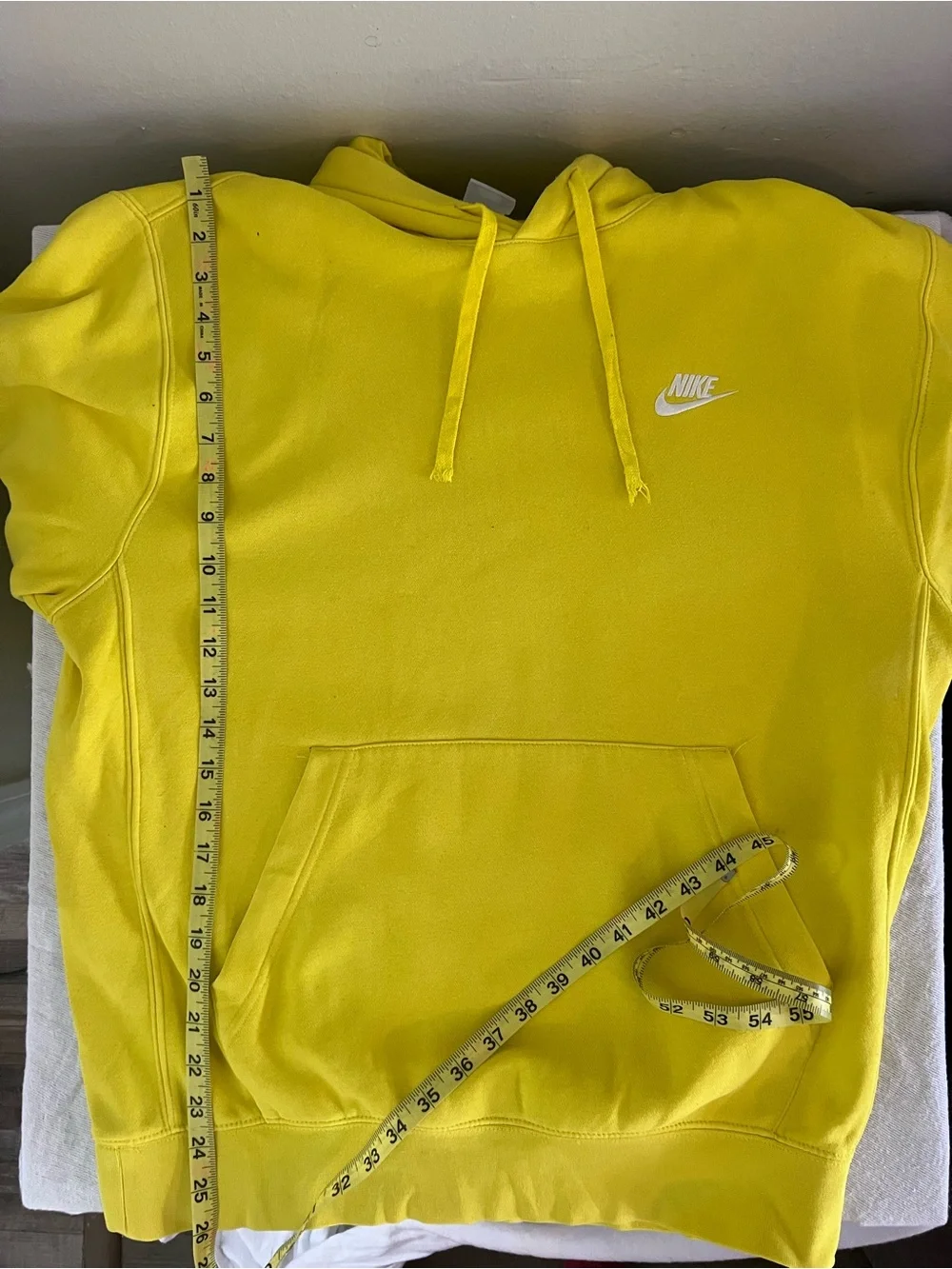 Nike Bright Yellow Hoodie Men’s Small